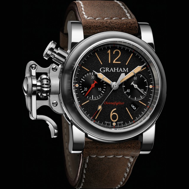 GRAHAM LONDON 2CRBS.B10A Chronofighter Fortress Steel replica watch - Click Image to Close